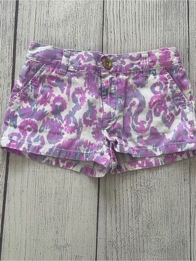 Lilly Pulitzer Adie Shorts in Amethyst Beach Bathers Size 7